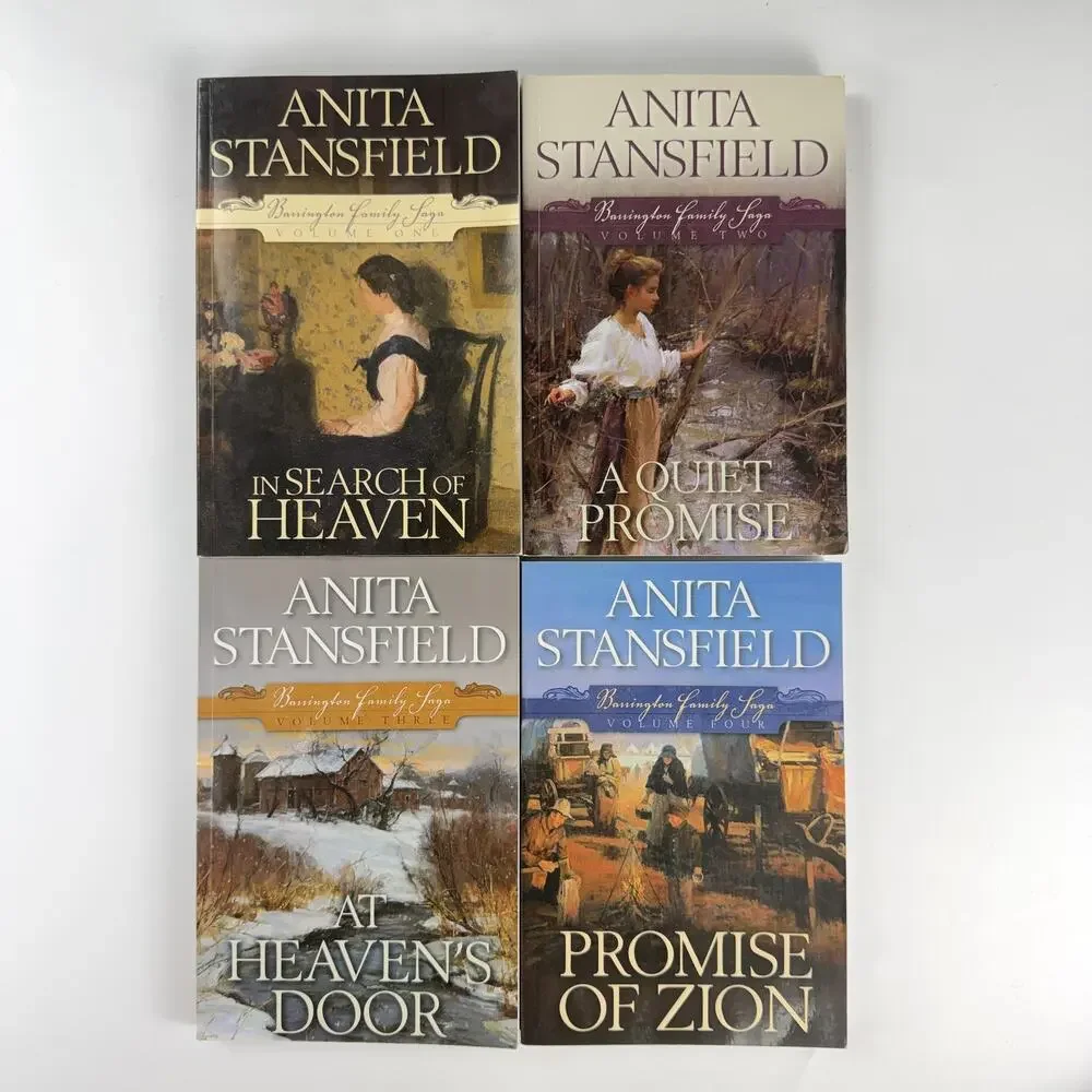 Barrington Family Saga 1-4 Anita Stansfield LDS Romance Paperback